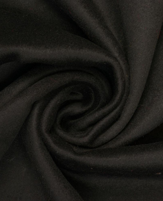 Шерсть пальтовая Дабл-Фэйс 2957 цвет черный картинка
