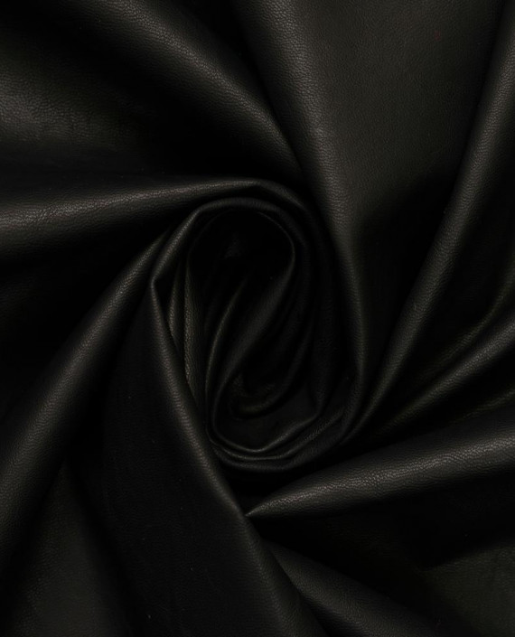 Искусственная кожа 539 цвет черный картинка