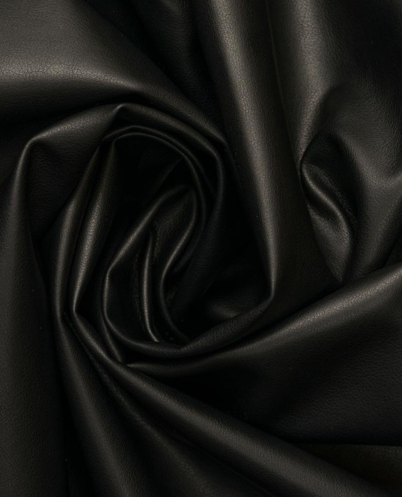 Искусственная кожа 538 цвет черный картинка