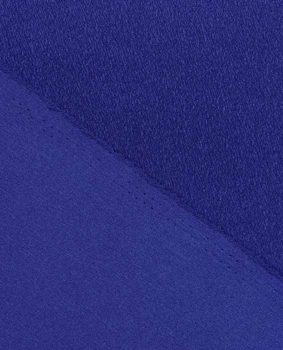 Креп сатин стрейч 0056 цвет синий картинка 1