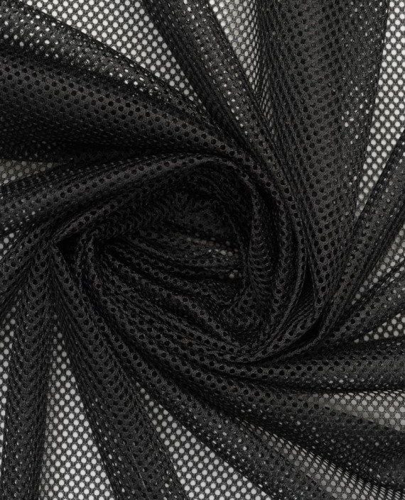 Сетка подкладочная 518 цвет черный картинка