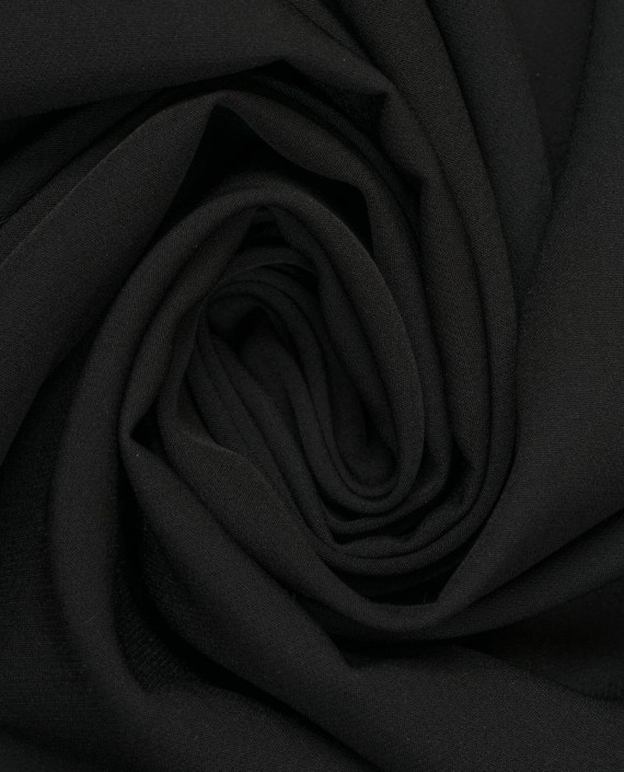 Поливискоза костюмная 0294 цвет черный картинка