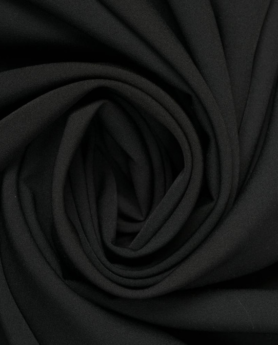 Поливискоза костюмная 0293 цвет черный картинка