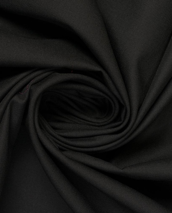Поливискоза костюмная 0292 цвет черный картинка