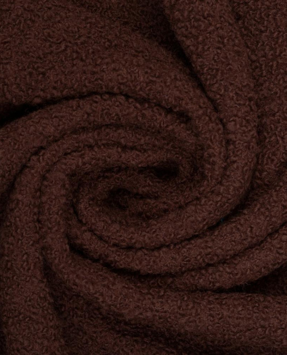 Шерсть пальтовая букле 2961 цвет коричневый картинка