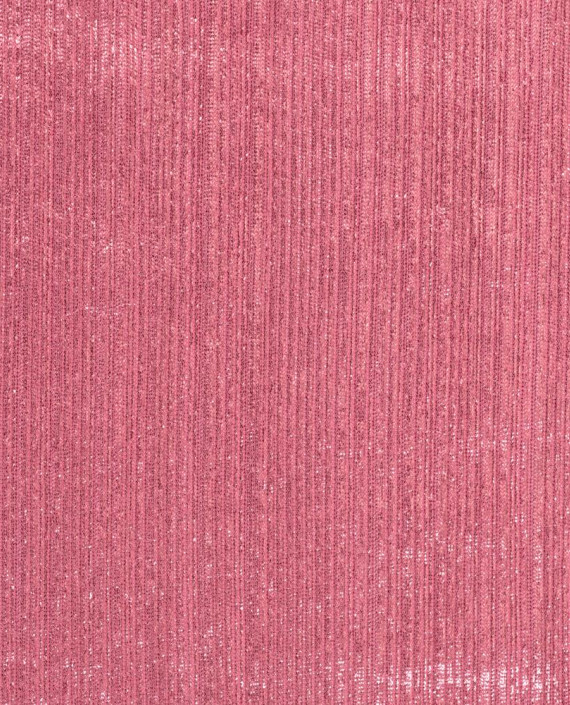 Трикотаж с напылением 097 цвет розовый полоска картинка 2