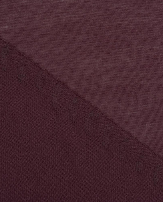 Трикотаж кулирка вискозный 3822 цвет бордовый картинка 1
