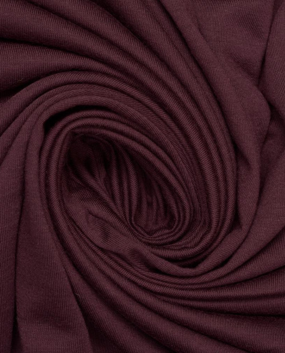 Трикотаж кулирка вискозный 3822 цвет бордовый картинка