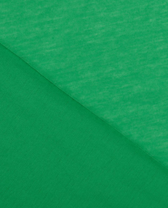Трикотаж хлопковый 3836 цвет зеленый картинка 1