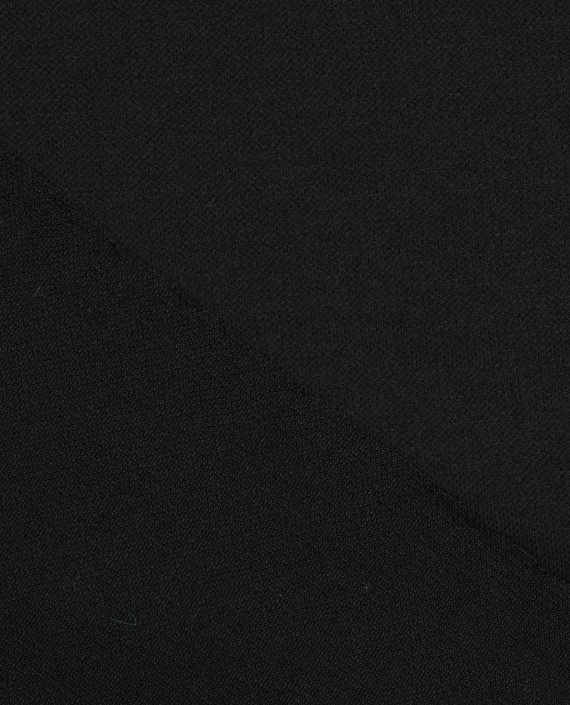 Последний отрез 1м Трикотаж вискозный 13813 цвет черный картинка 1