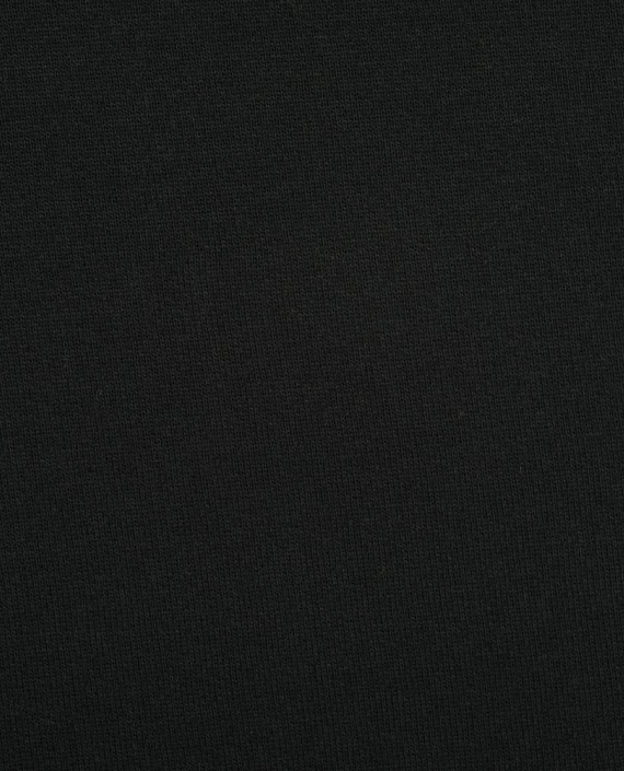 Последний отрез 1м Трикотаж футер 3-х нитка петля 13832 цвет черный картинка 2