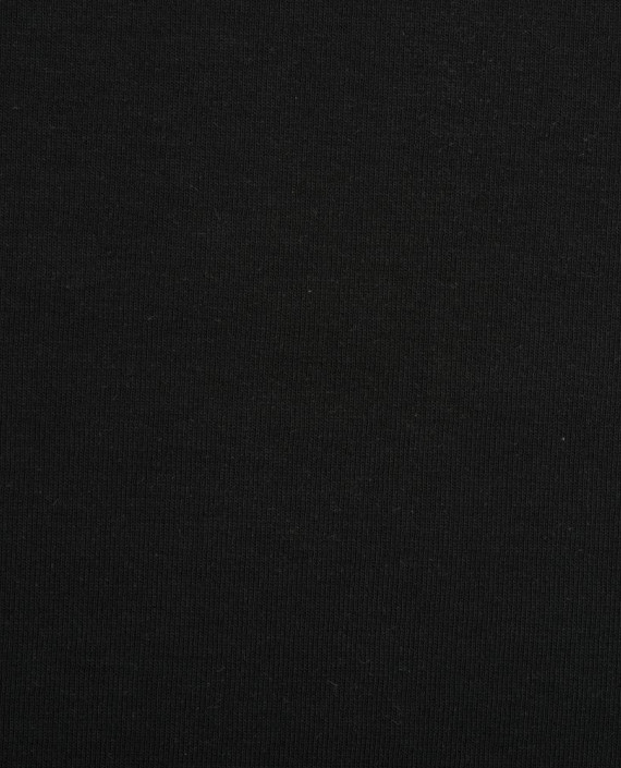 Последний отрез 0.9м Трикотаж интерлок 13816 цвет черный картинка 1