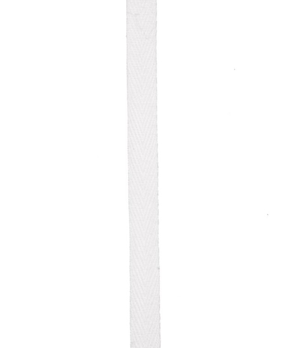 Киперная лента 022 цвет белый картинка 2