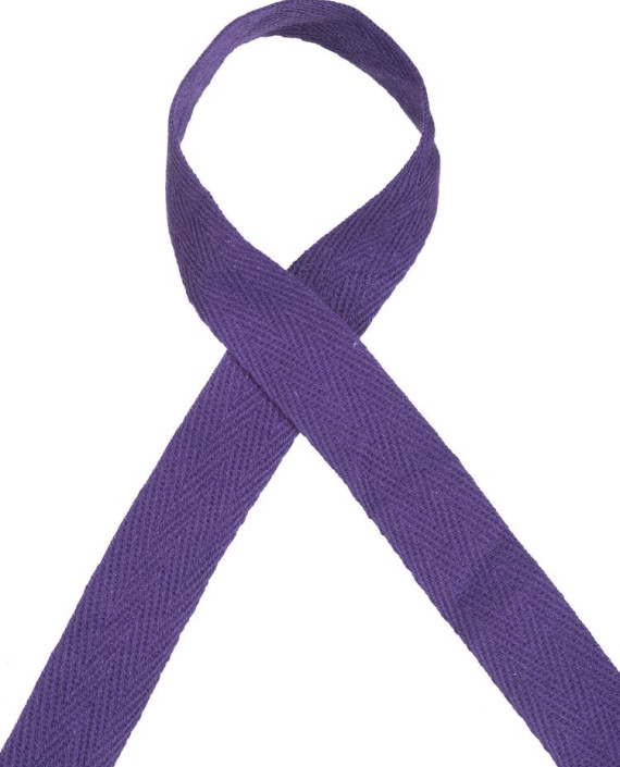 Киперная лента 037 цвет фиолетовый картинка