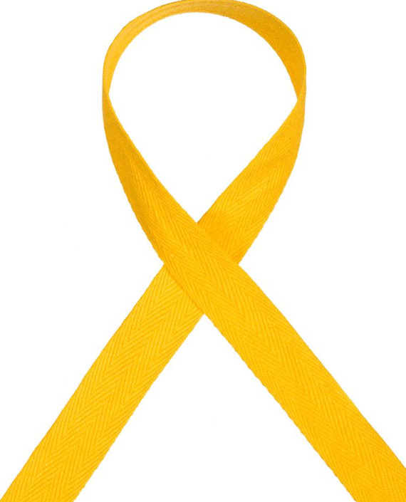 Киперная лента 035 цвет желтый картинка