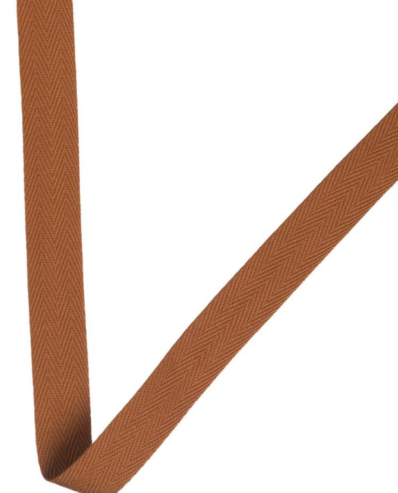 Киперная лента 073 цвет коричневый картинка 1