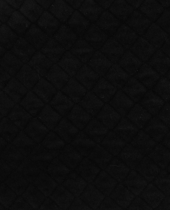 Искусственная замша 581 цвет черный картинка 2