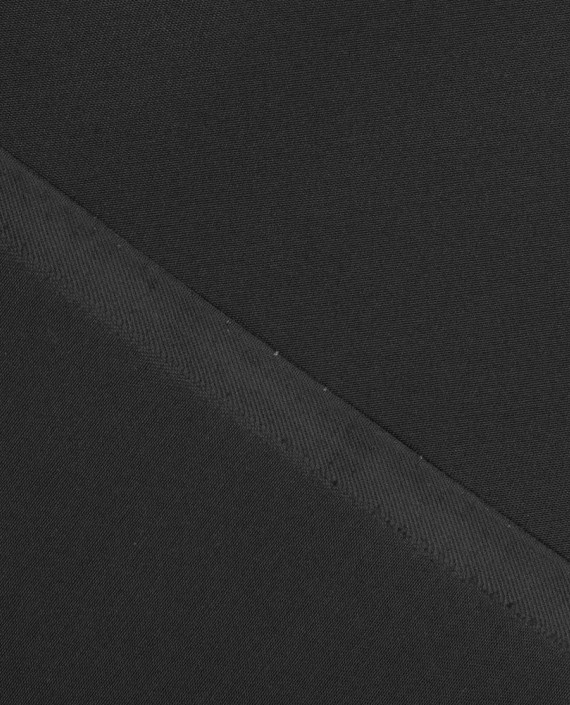 Поливискоза костюмная 0303 цвет черный картинка 1