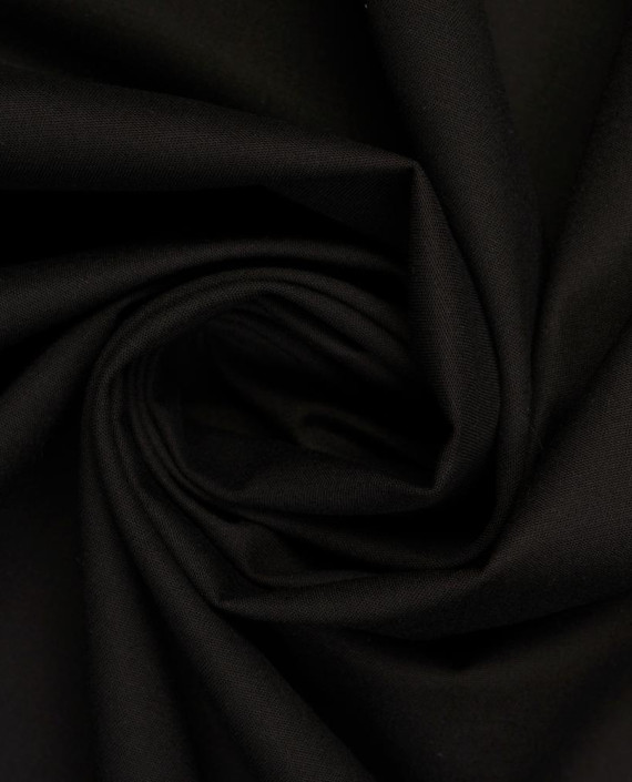 Хлопок костюмный 0075 цвет черный картинка