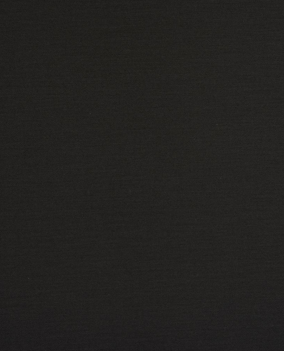 Хлопок костюмный 0076 цвет черный картинка 2