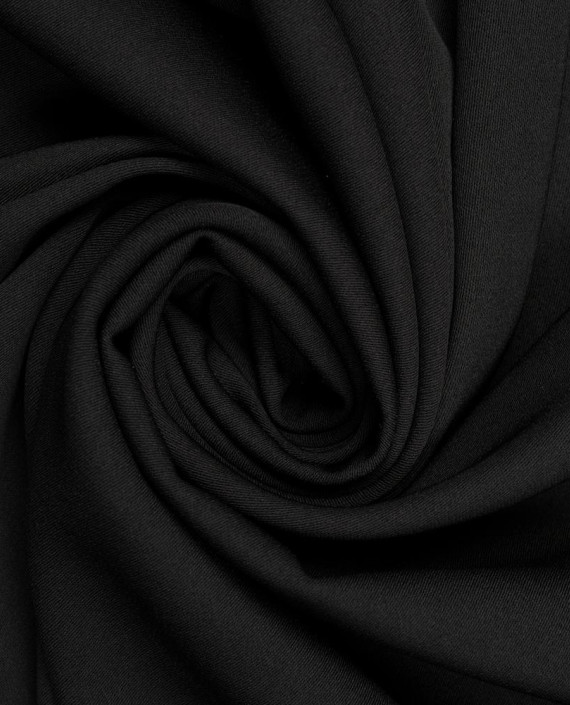 Ткань костюмная 0307 цвет черный картинка
