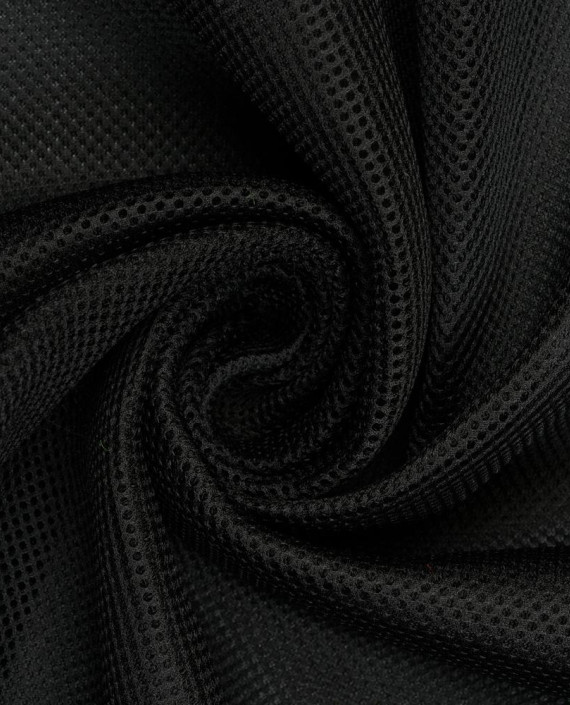 Ткань Неопрен Сетка 042 цвет черный картинка
