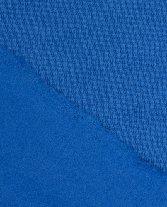 Трикотаж футер 3-х нитка с начесом 3887 цвет синий картинка 1