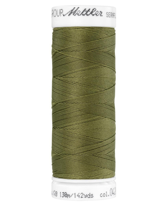 Нитки Seraflex 0420 Olive Drab 030 цвет хаки картинка