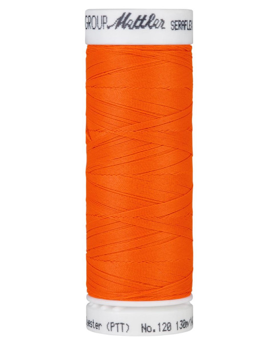 Нитки Seraflex 1428 Vivid Orange 066 цвет оранжевый картинка