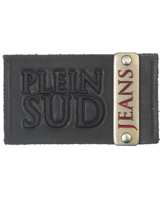 Нашивка Plein Sud Jeans 026 цвет черный картинка