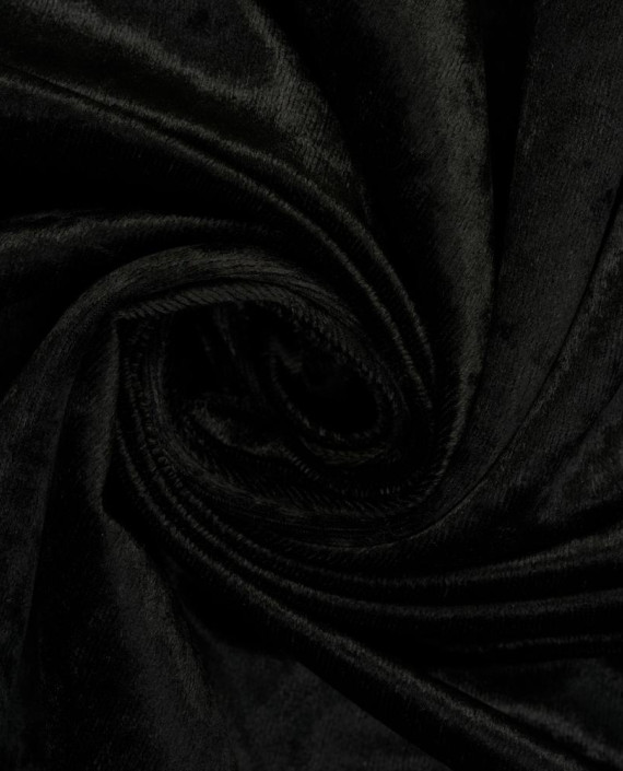 Бархат мраморный 240 цвет черный картинка