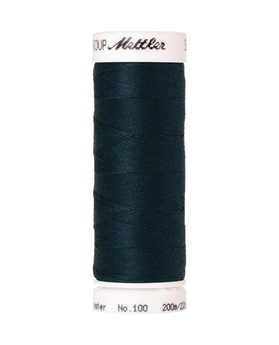 Нить универсальная SERALON 0763 Dark Greenish Blue 216 цвет синий картинка