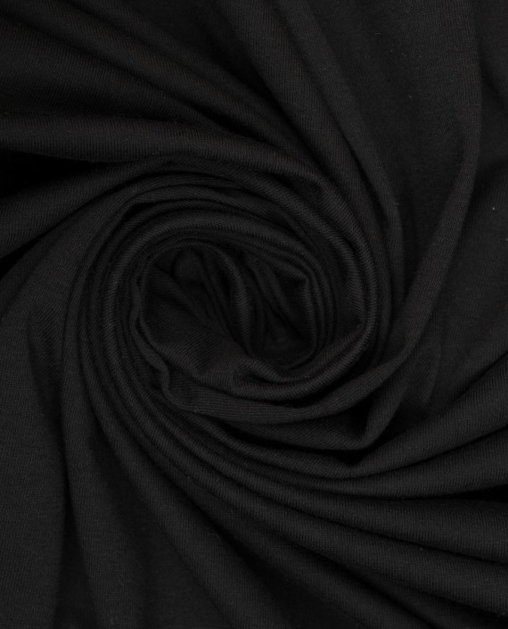 Трикотаж кулирка 035 цвет черный картинка