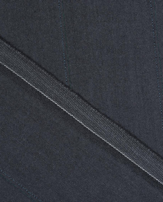 Шерсть костюмная 3319 цвет серый в полоску картинка 1