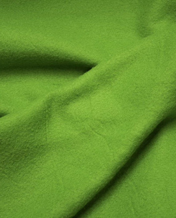 Ткань Флис 0064 цвет зеленый картинка 1