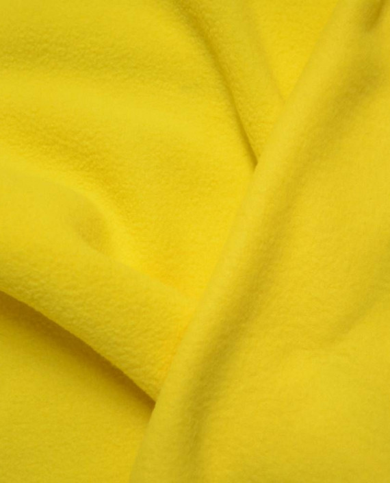Ткань Флис 0073 цвет желтый картинка 1