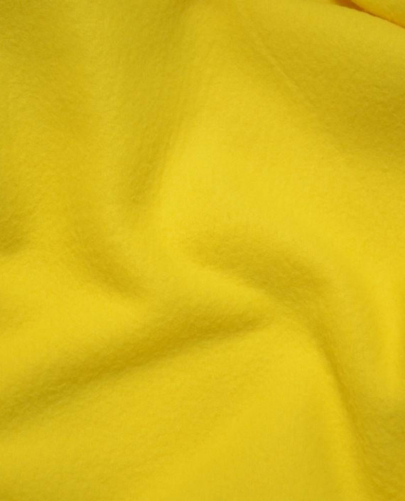 Ткань Флис 0073 цвет желтый картинка 2
