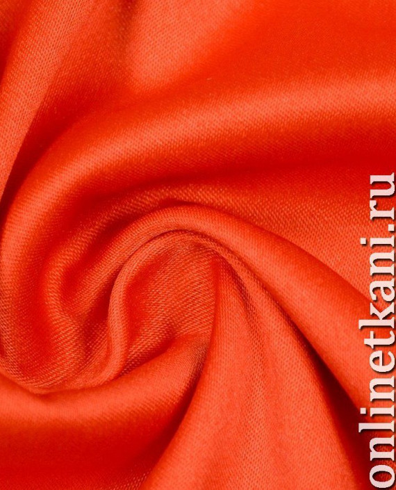 Ткань Костюмная 0319 цвет оранжевый картинка