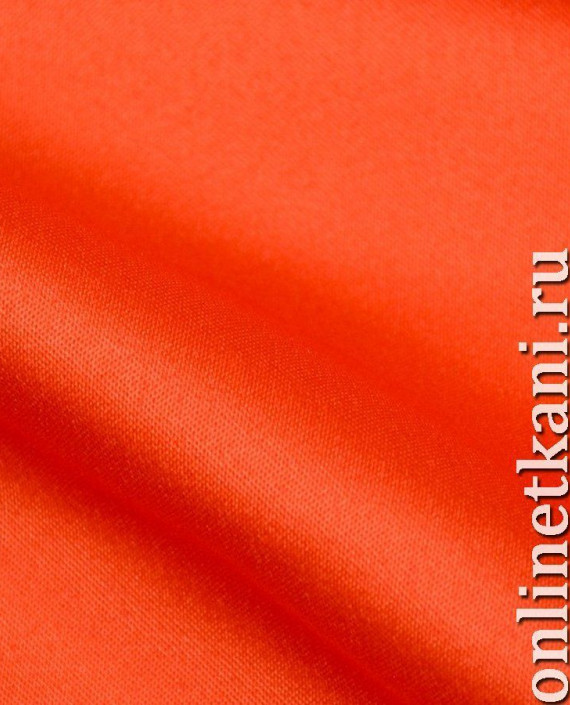 Ткань Костюмная 0319 цвет оранжевый картинка 1
