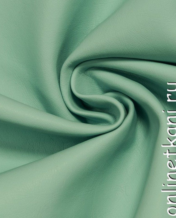 Ткань Искусственная кожа 283 цвет зеленый картинка