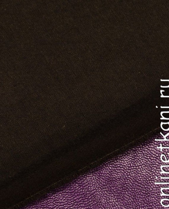 Ткань Искусственная кожа "Фиолетовая" 284 цвет фиолетовый картинка 2