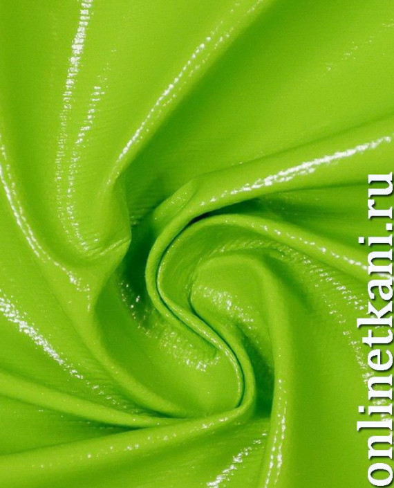 Ткань Лаке 241 цвет зеленый картинка