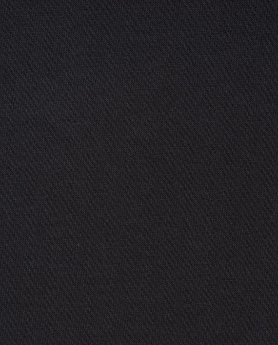 Хлопковый трикотаж  3196 цвет черный картинка 1