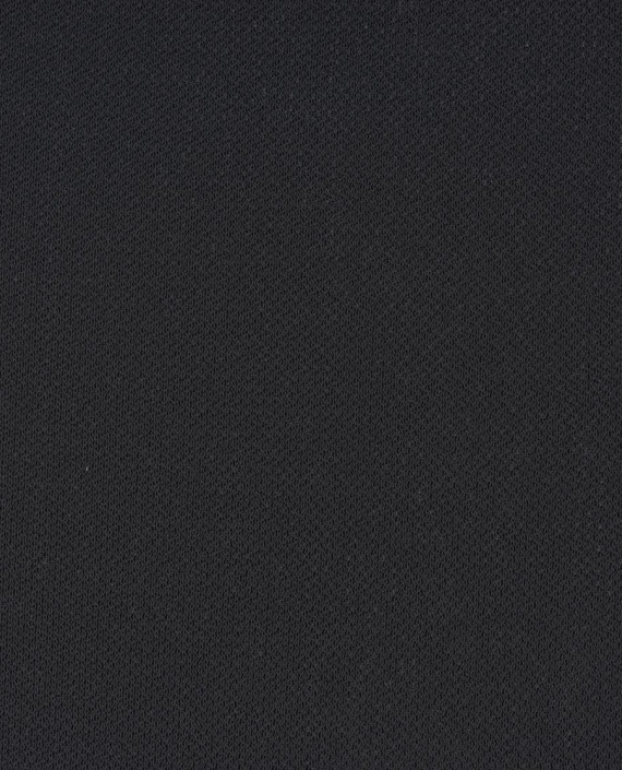 Синтетический трикотаж 3214 цвет черный картинка 1