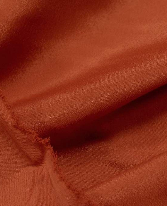 Ткань Плательная 0054 цвет оранжевый картинка 2