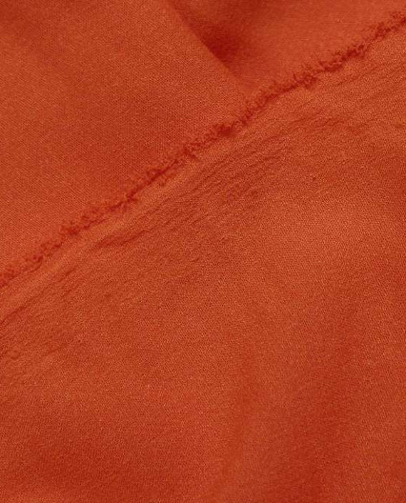 Ткань Плательная 0055 цвет оранжевый картинка 2
