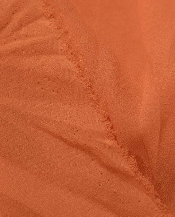 Ткань Плательная 0056 цвет оранжевый картинка 2