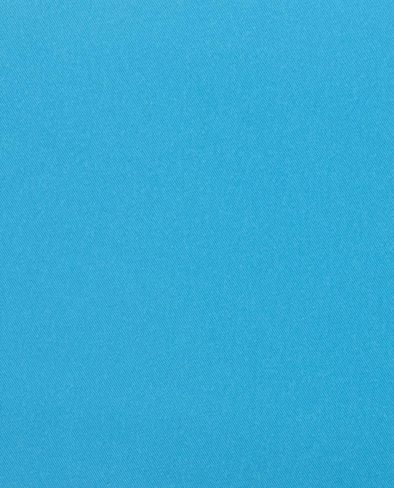Атлас стрейч плотный 385 цвет голубой картинка 1