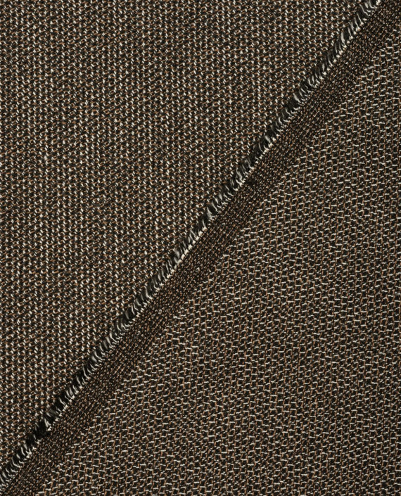 Поливискоза костюмная 0054 цвет коричневый картинка 1