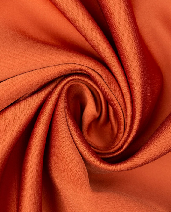 Сатин костюмный 0078 цвет оранжевый картинка